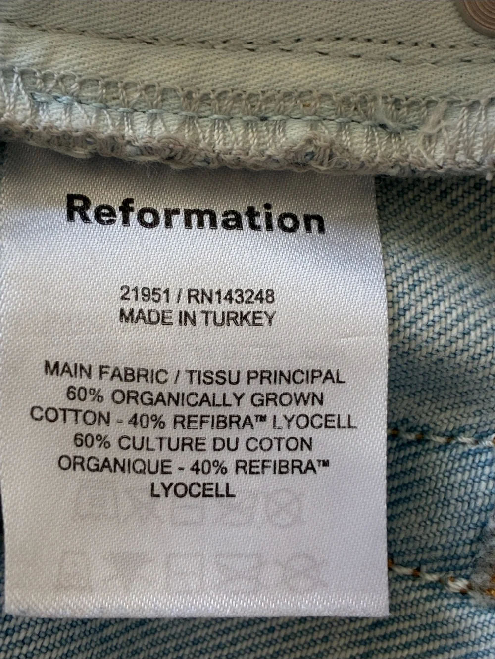 Reformation great preowned